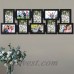 AdecoTrading 10 Opening Decorative Interlocking Wall Hanging Collage Picture Frame ADEC1757